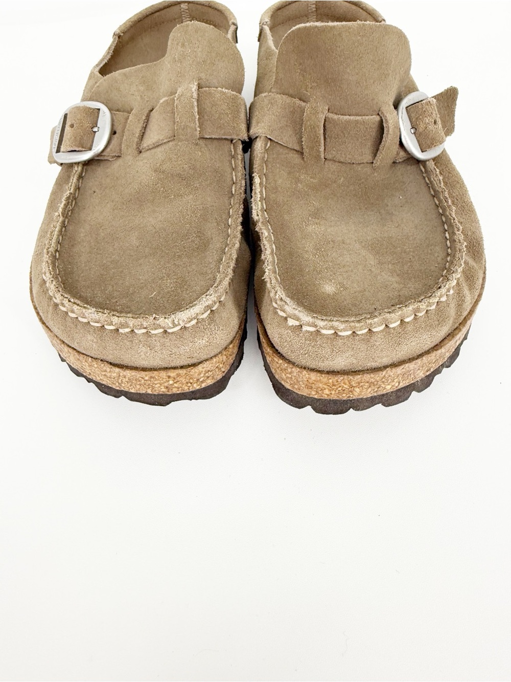 Birkenstock Buckley Suede Leather Loafers 9 Tan - Picture 3 of 9